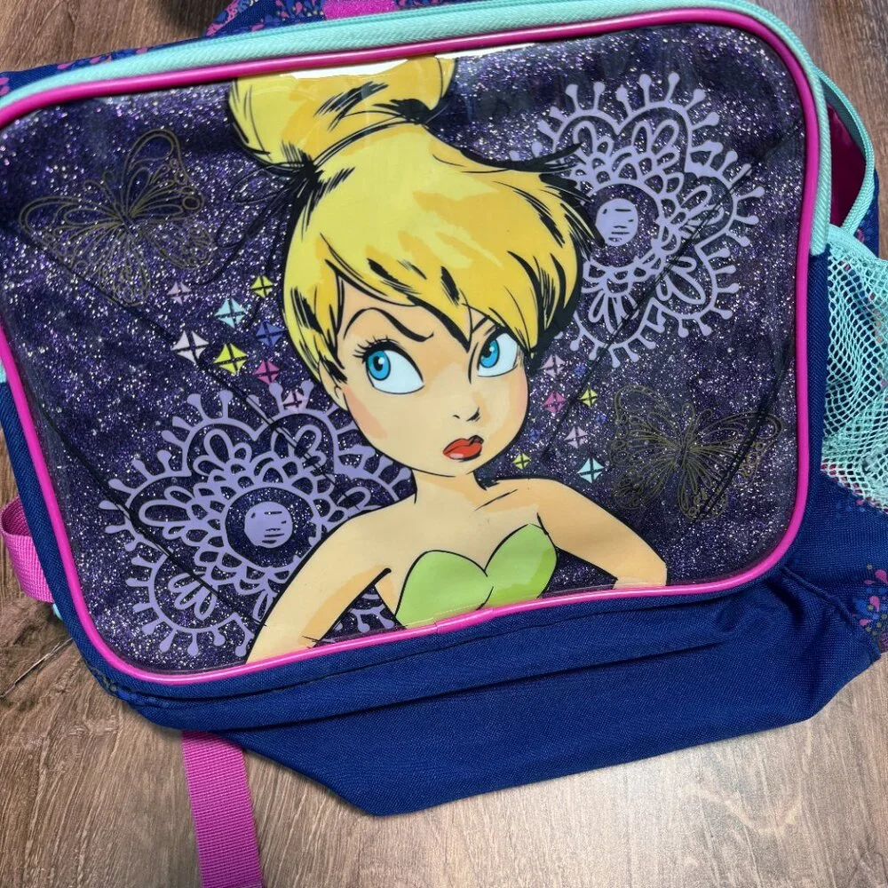 Disney Store Tinker Bell Glitter Backpack - Picture 4 of 11